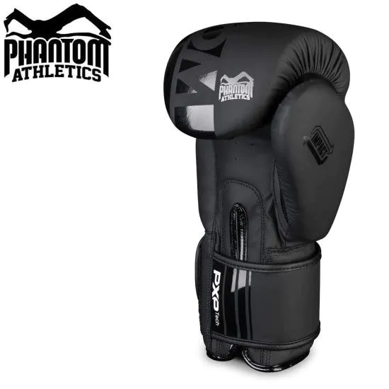 Боксерские перчатки Phantom APEX Black 10-16 oz