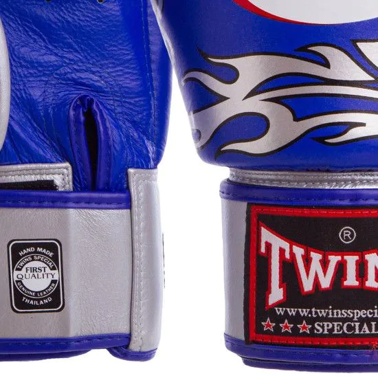 Рукавички боксерські TWINS FBGVL3-31 синій 10 oz