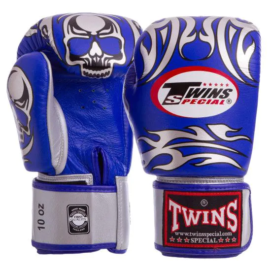 Рукавички боксерські TWINS FBGVL3-31 синій 10 oz