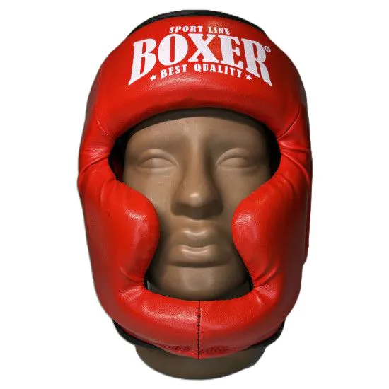 Шолом тренувальний BOXER NEW червоний
