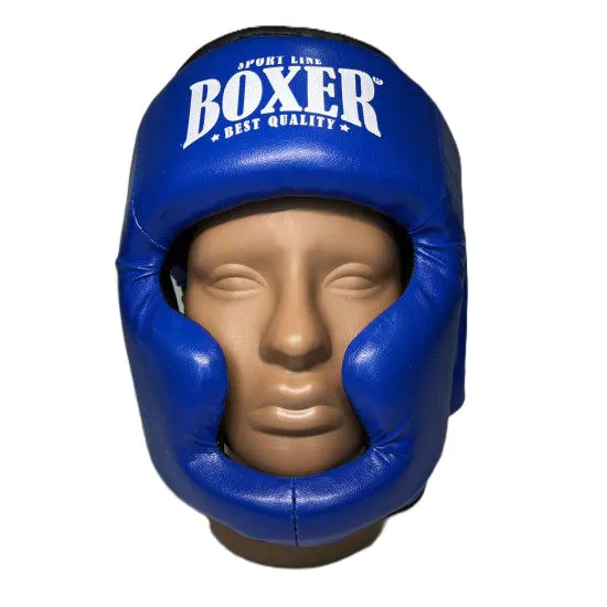 Шолом тренувальний BOXER NEW синій