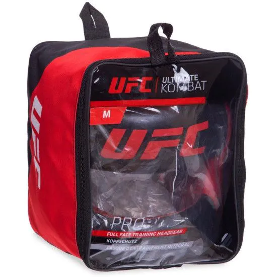 Боксерський шолом із бампером UFC PRO шкіра