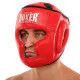 Шолом тренувальний BOXER NEW шкіряний чорний