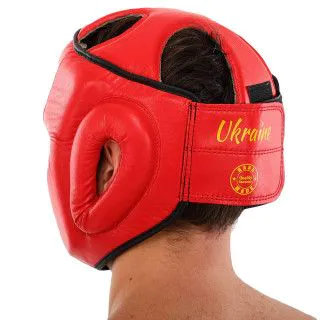 Шолом тренувальний BOXER NEW шкіряний чорний