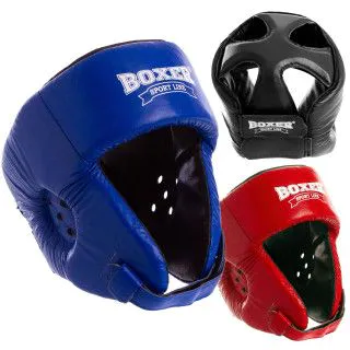 Шолом боксерський BOXER шкіра