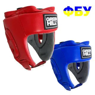 Боксерський шолом Green Hill UBF з печаткою ФБУ