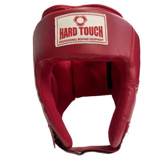 Шолом боксерський HARD TOUCH PU червоний