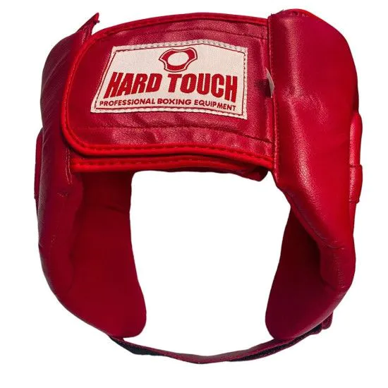 Шолом боксерський HARD TOUCH PU червоний