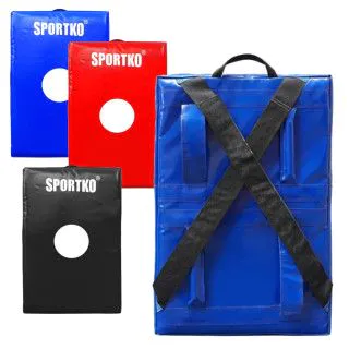 Макивара SPORTKO М5 подвійна 60 х 40 х 13 см (рюкзак)