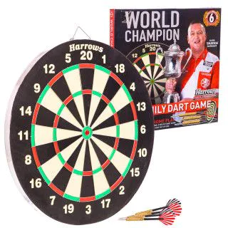 Мета для дартсу з картону Harrows BRISTOW FAMILY DART GAME BOARD 45 см