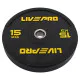 Диски бамперні Bumper Plates LiveUp 15 кг (LivePro LP8331)