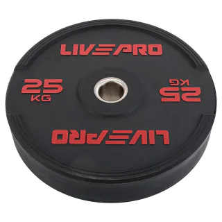 Диски бамперні Bumper Plates LiveUp 25 кг (LivePro LP8331)