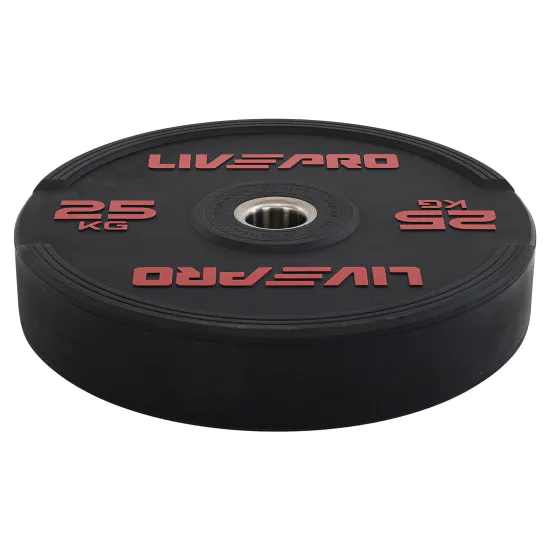 Диски бамперные Bumper Plates LiveUp 25 кг (LivePro LP8331)