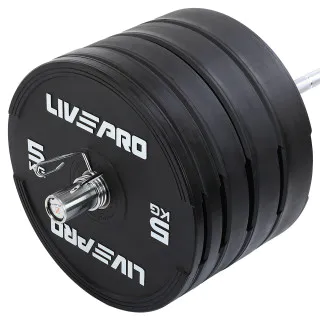Диски бамперні Bumper Plates LiveUp 20 кг (LivePro LP8331)