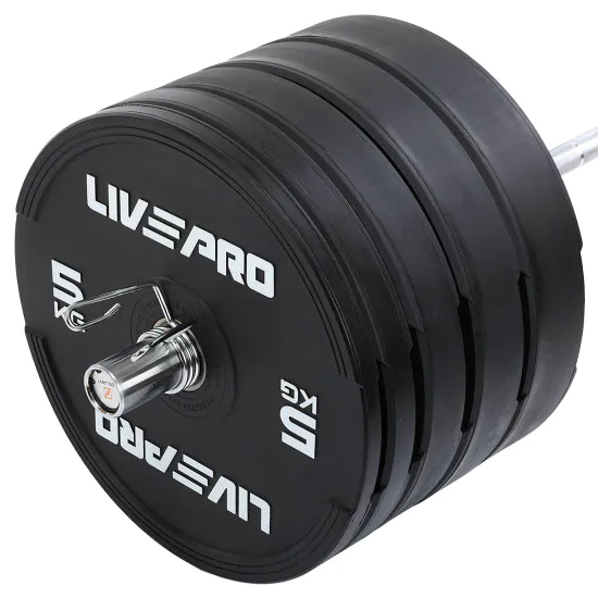 Диски бамперні Bumper Plates LiveUp 10 кг (LivePro LP8331)