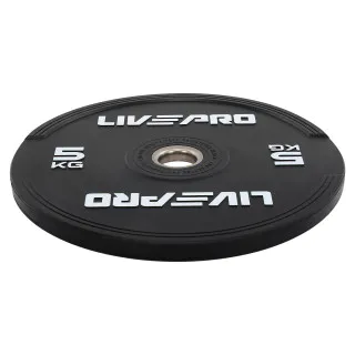 Диски бамперні Bumper Plates LiveUp 5 кг (LivePro LP8331)