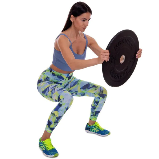 Диски бамперные Bumper Plates MDbuddy 2,5 кг резиновые
