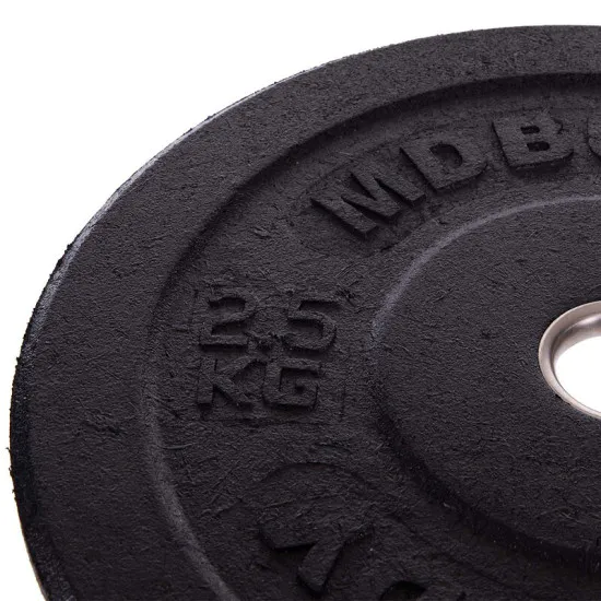 Диски бамперные Bumper Plates MDbuddy 2,5 кг резиновые