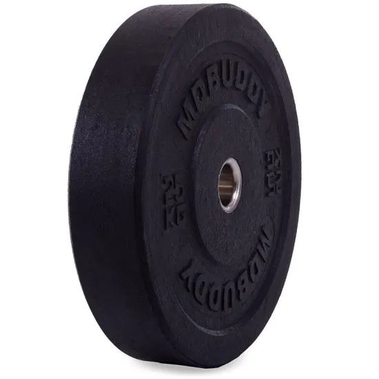 Диски бамперные Bumper Plates MDbuddy 25 кг резиновые