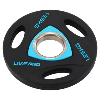 Диски (блини) поліуретанові LiveUp 1,25 кг (LivePro LP8020)