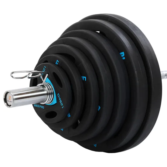 Диски (блини) поліуретанові LiveUp 10 кг (LivePro LP8020)