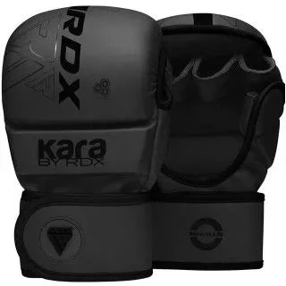 Рукавички для єдиноборств RDX F6 KARA Matte Black Plus 