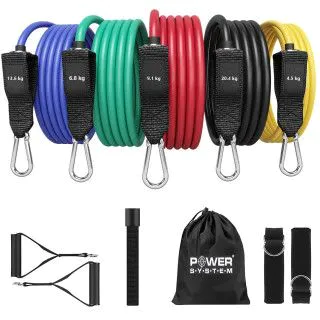 Набір еспандерів на 5 джгутів Power System PS-4099 Total Expander Set