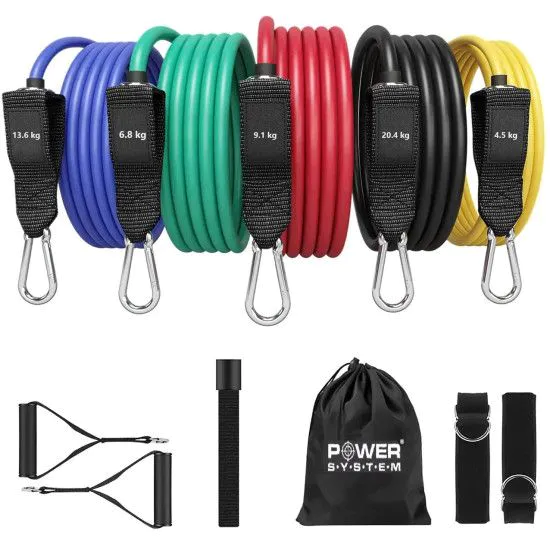 Набір еспандерів на 5 джгутів Power System PS-4099 Total Expander Set