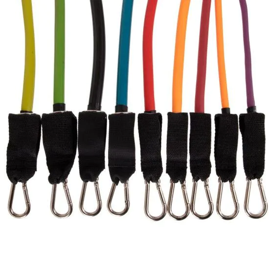 Набір еспандерів на 9 джгутів Resistance Band