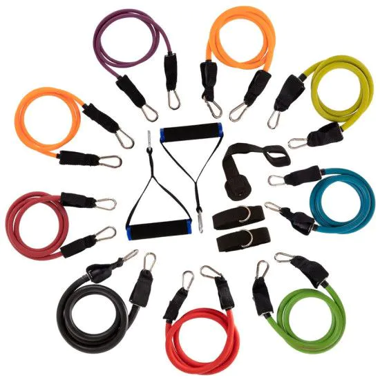 Набір еспандерів на 9 джгутів Resistance Band