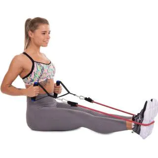 Набір еспандерів на 3 джгута PowerPlay PP-4101 Expander Tube Set
