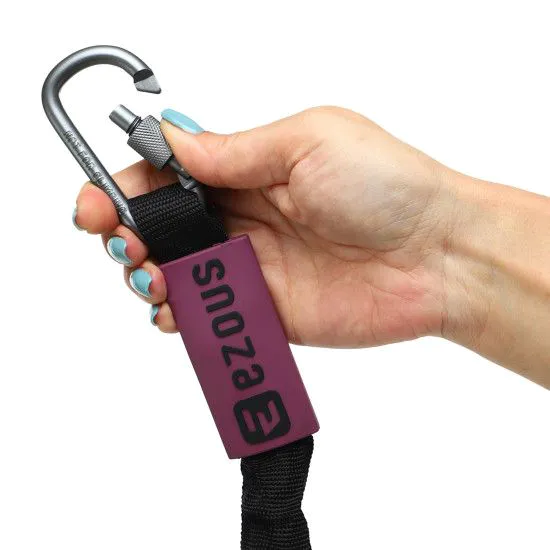 Еспандер трубчастий із карабінами EZOUS RESISTANCE TUBE WITH COVER 
