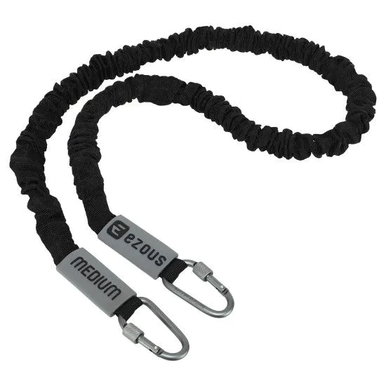 Еспандер трубчастий із карабінами EZOUS RESISTANCE TUBE WITH COVER 