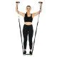 Еспандер трубчастий із карабінами EZOUS RESISTANCE TUBE WITH COVER 