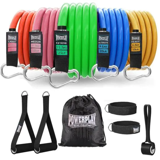 Набір еспандерів на 5 джгутів PowerPlay PP-4102 Expander Set