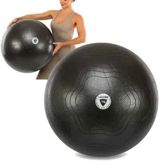 Фітбол LivePro ANTI-BURST BALL 75 см м'яч для фітнесу сатин