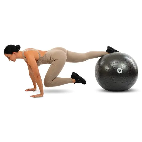 Фітбол LivePro ANTI-BURST BALL 75 см м'яч для фітнесу сатин