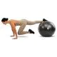 Фітбол LivePro ANTI-BURST BALL 75 см м'яч для фітнесу сатин