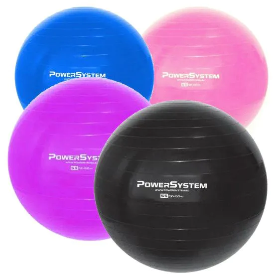 М'яч для фітнесу Power System PS-4011 PRO GYMBALL 55 CM 