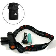 Ліхтар налобний Police 5808-T6 USB (1х18650)