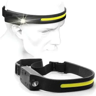 Налобний ліхтарик BL-G28 XPE+COB із сенсором off/on
