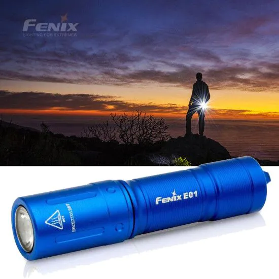 Ліхтарик Fenix E01V2.0 blue