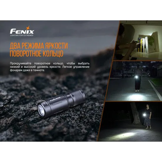 Ліхтарик Fenix E02R синій (48 х 15 х 14 мм)