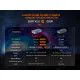 Ліхтарик Fenix E03R V2.0 сірий (53 х 26 х 13 мм)