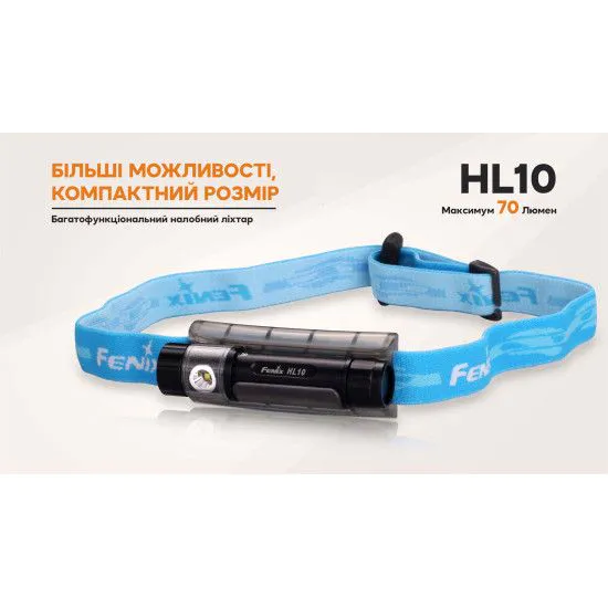 Ліхтар налобний Fenix HL10 purple 