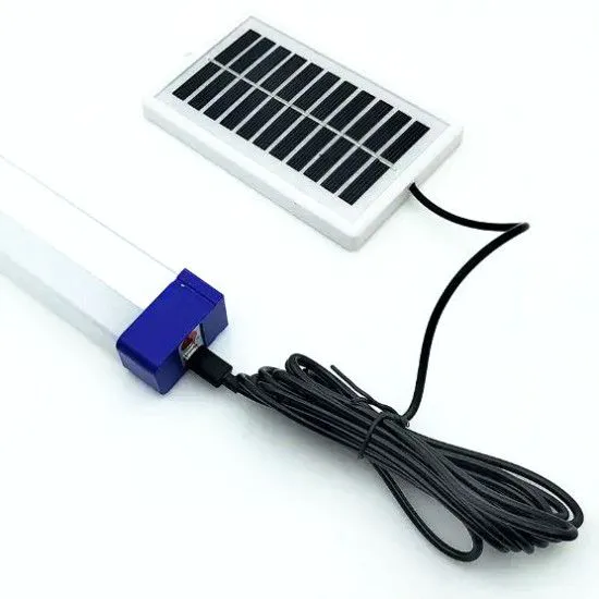 Лампа акумуляторна BK-300T-LED сонячна батарея, ЗУ USB