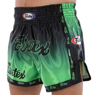 Шорти для кікбоксингу та тайського боксу FAIRTEX зелені