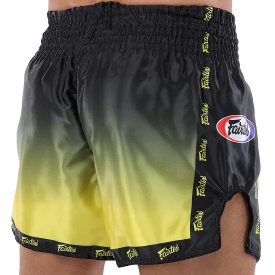 Шорти для кікбоксингу та тайського боксу FAIRTEX жовті
