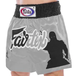 Шорти для кікбоксингу та тайського боксу FAIRTEX (0638) сірі