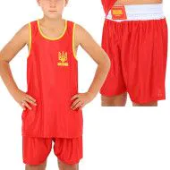 Форма боксерська для дітей UKRAINE SPORT червона